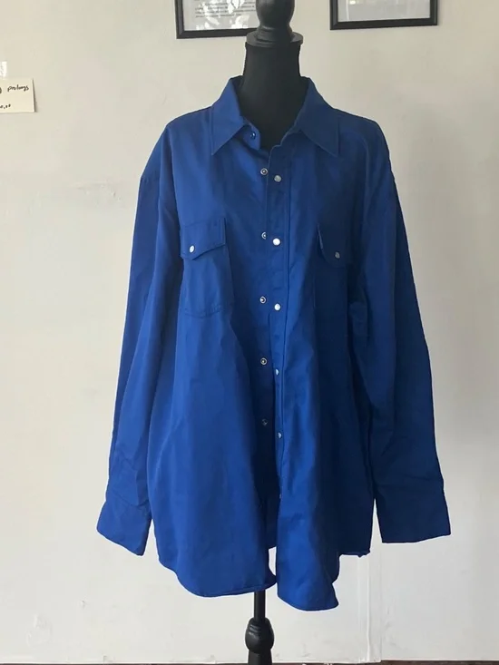 Blue Carhartt button down shirt - Picture 4 of 10